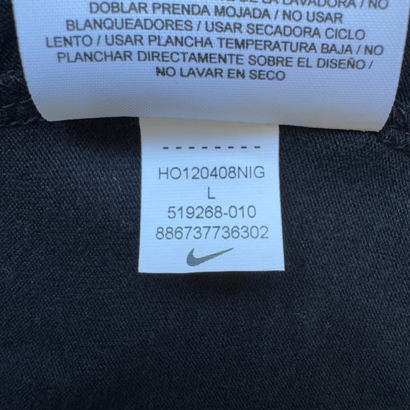 NWT 2012 Nike 6.0 / Action Sports Laura Enever Surf Tee - Black - Large - Picture 6 of 7